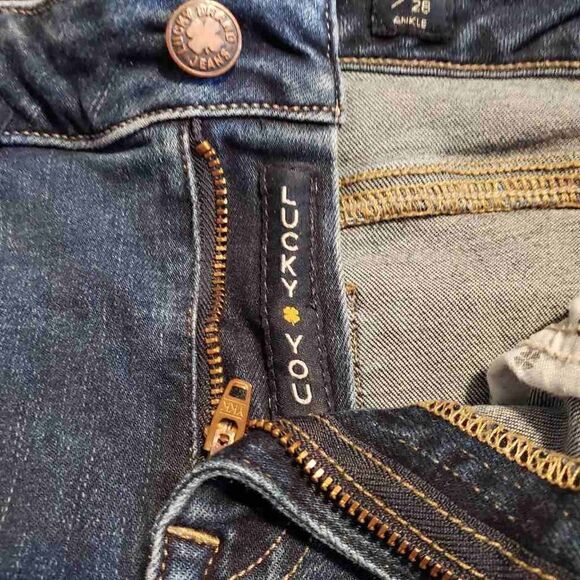 Lucky Brand Lolita Skinny Low Rise Jeans - Picture 4 of 11